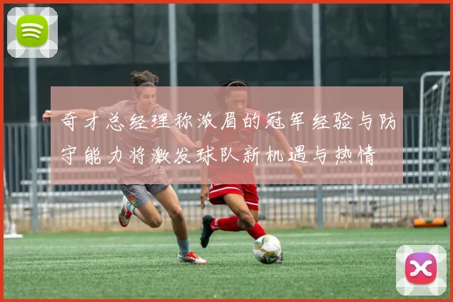 奇才总经理称浓眉的冠军经验与防守能力将激发球队新机遇与热情